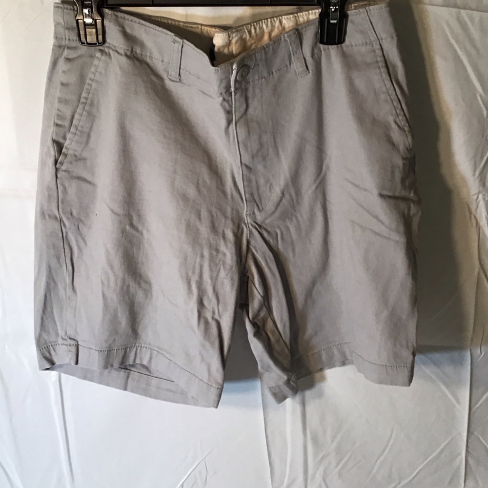 George Men's Classic Gray Flat Front Shorts